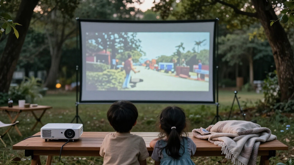 fixed frame projector screen