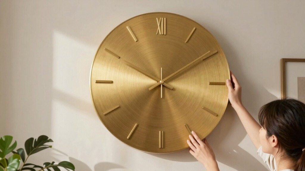 best gold wall clocks