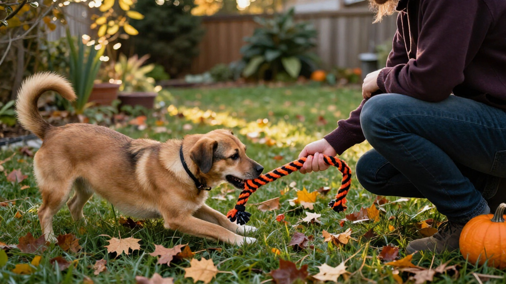 Halloween dog toys