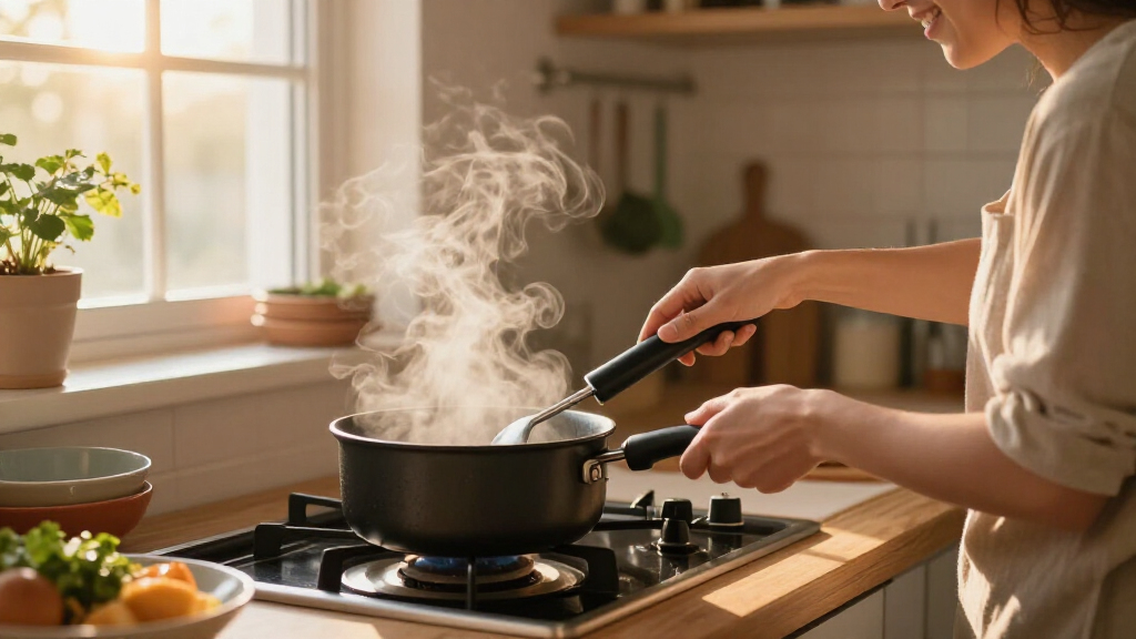 automatic pan stirrers