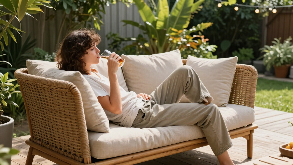outdoor daybeds and loungers