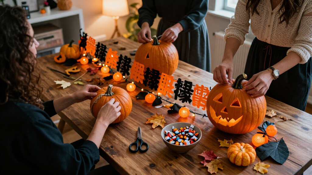 Halloween party decorations
