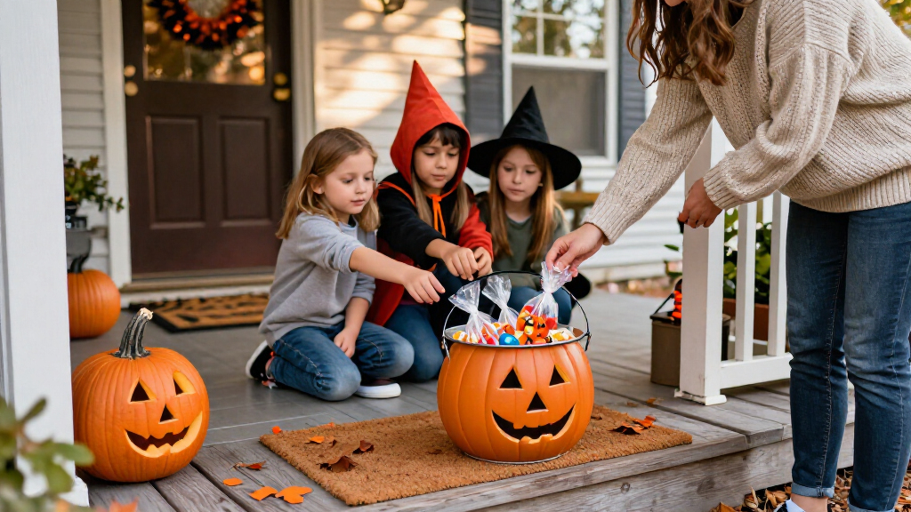 best outdoor Halloween candy holders