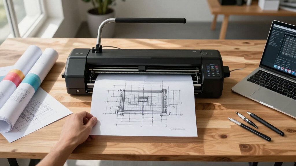 24 inch wide format plotter printer for industrial designers