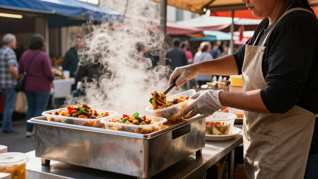 best stainless steel steam table for mobile food service