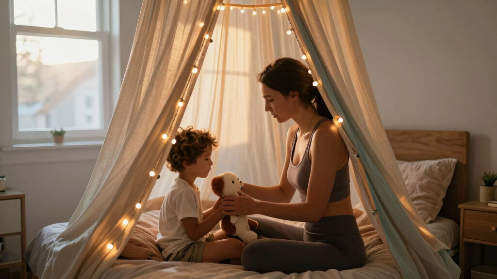 best bed canopies with lights for kids