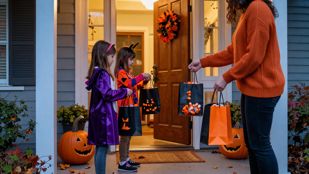 Halloween Geschenktüten für Süßigkeiten