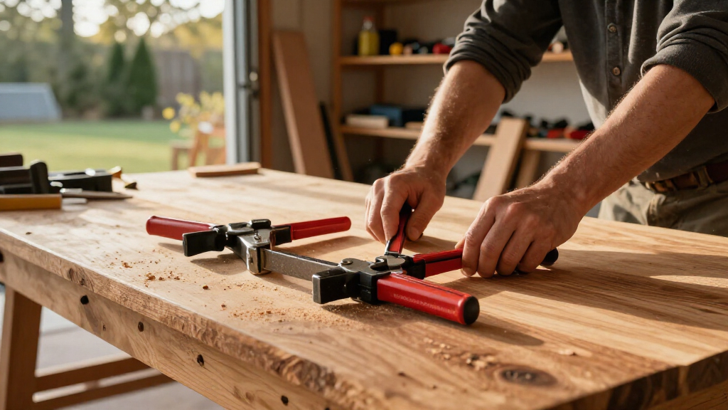 woodworking clamps set