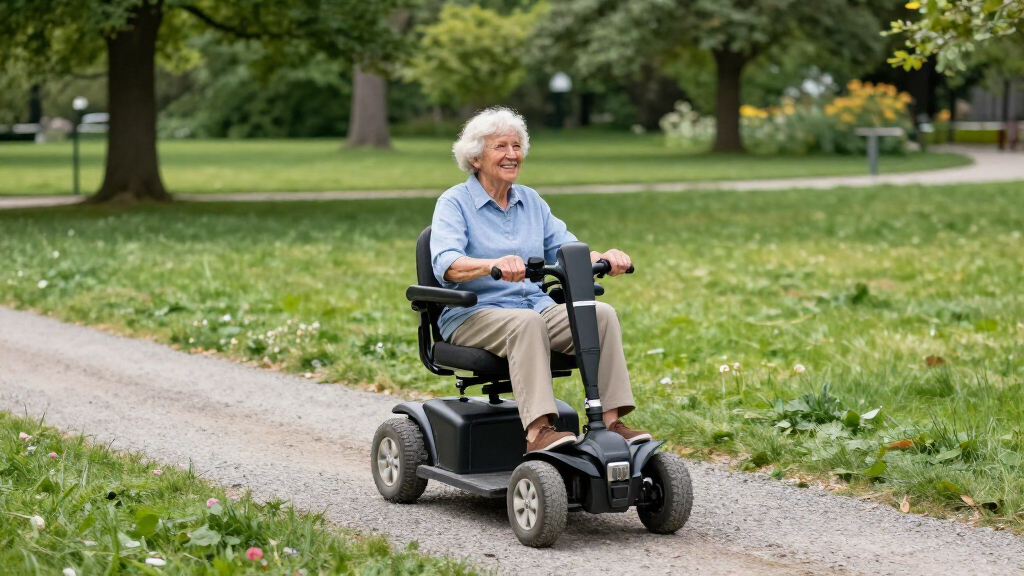 best mobility scooters for grass and gravel