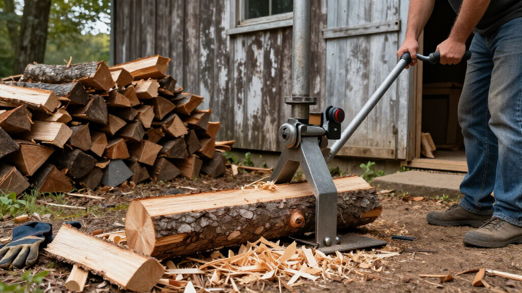manual hydraulic log splitters