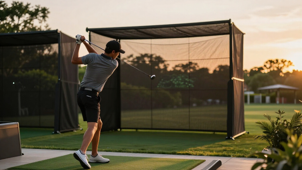 impact screens for golf simulators
