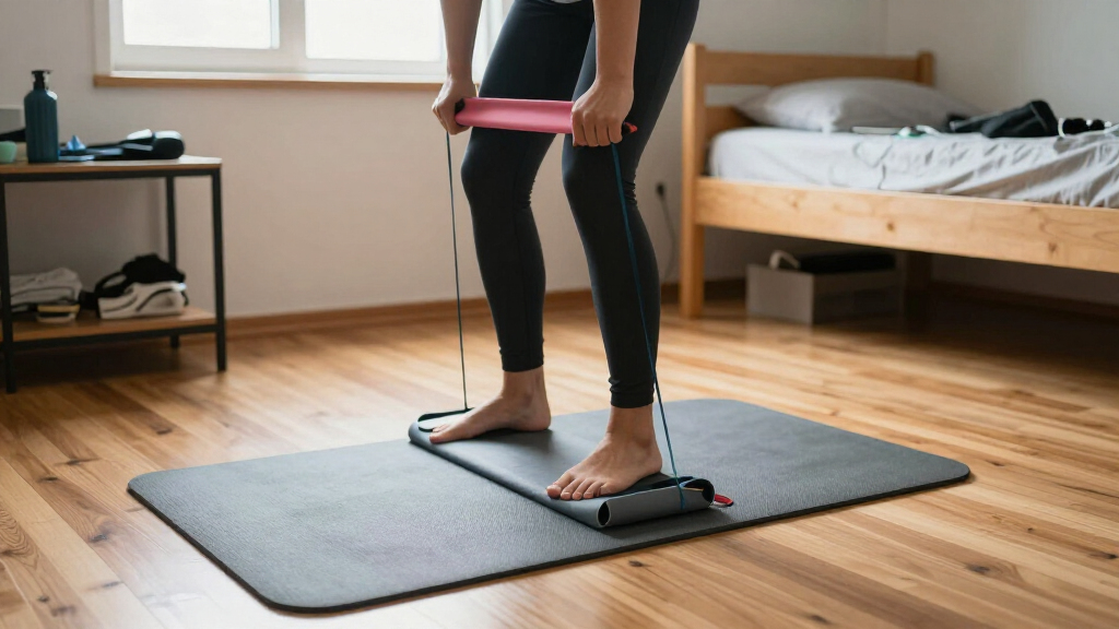 compact workout equipment for dorms