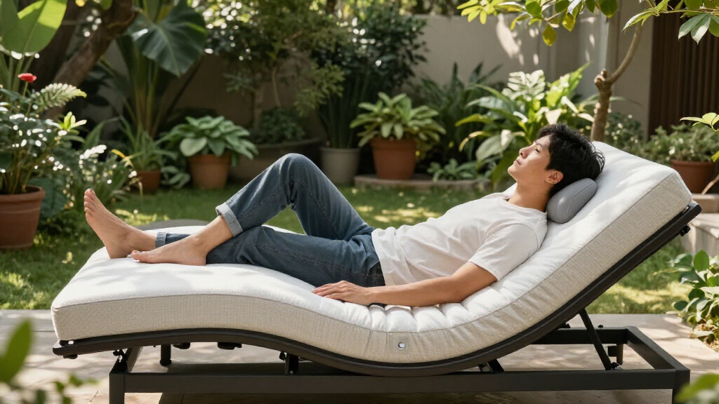 smart adjustable beds with lumbar support