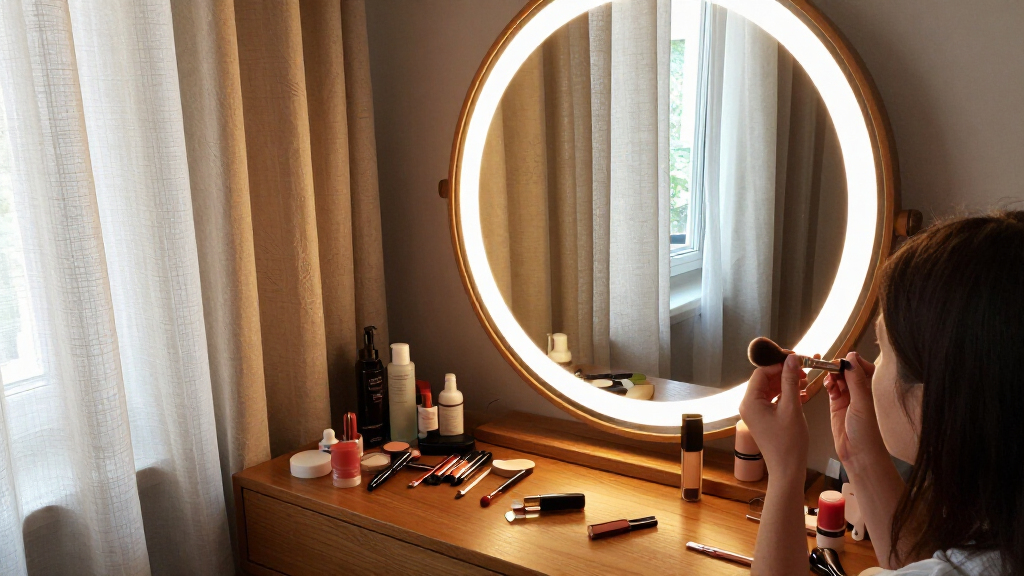 best makeup vanity with mirror and lights