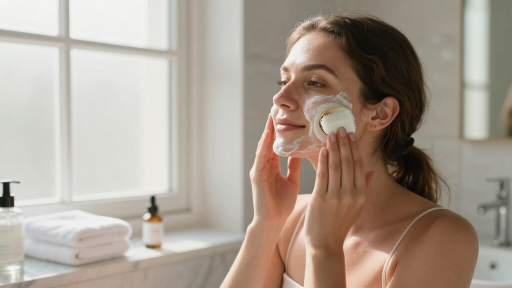 luxury facial cleansing brushes