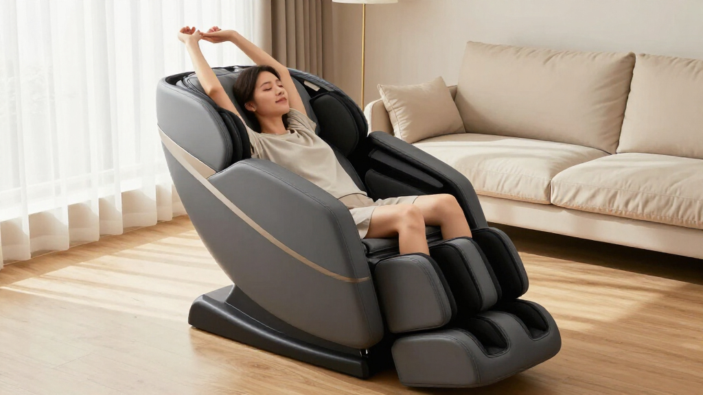 best massage chair with space-saving design