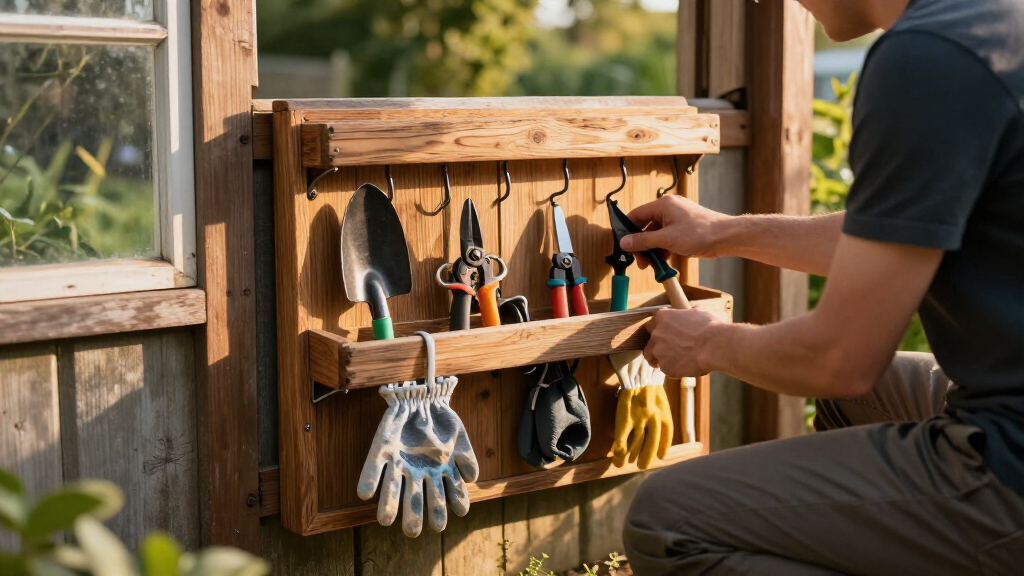 garden tool storage organizers