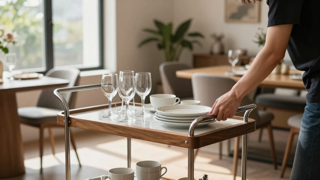 best serving carts for dining rooms