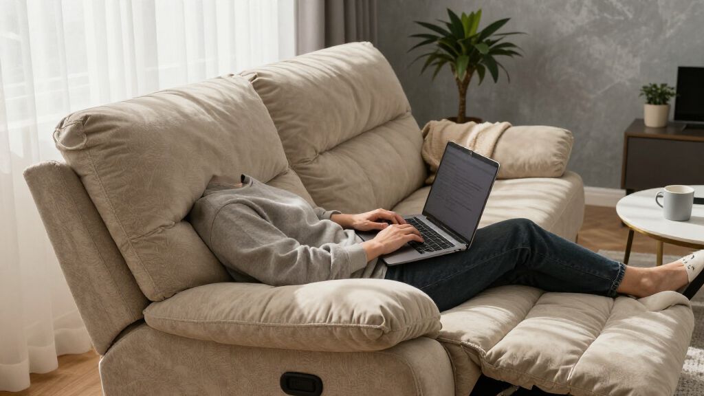 reclining sofa