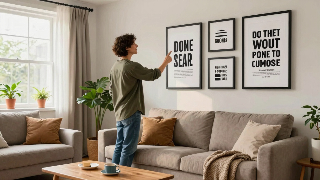 motivational quote wall art