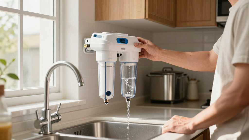 3 stage whole house water filter system