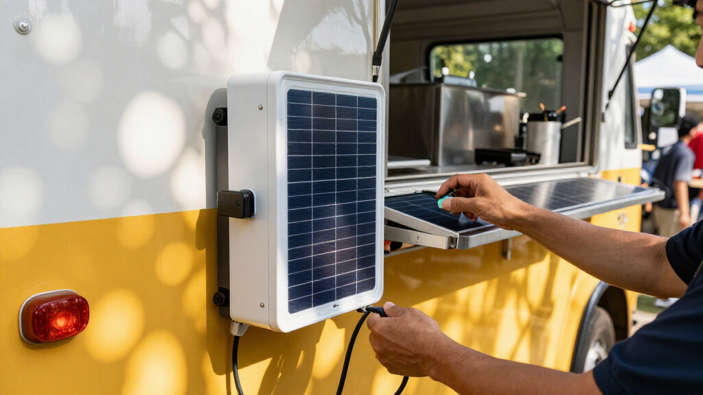 best silent power station for food truck events