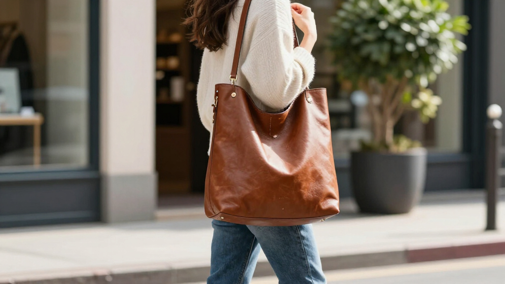 full grain leather hobo bags for moms