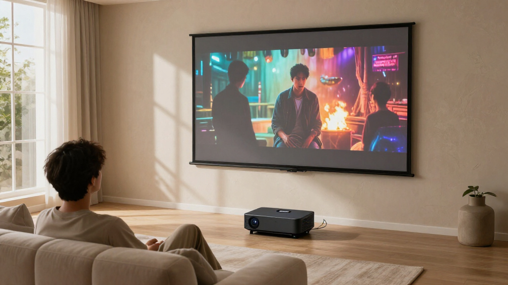 best floor rising projector screen 120 inch