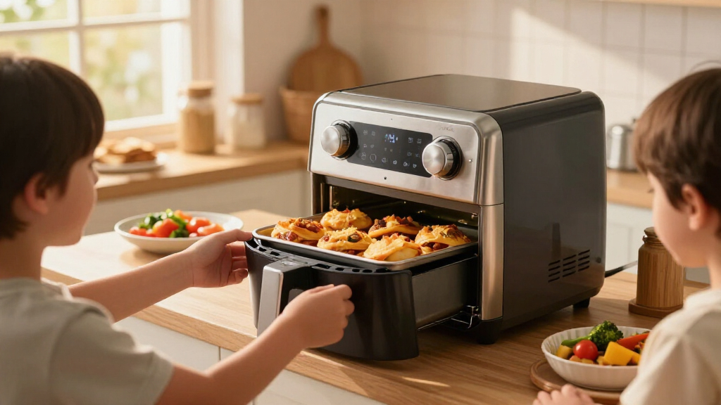 air fryer toaster oven combo family size