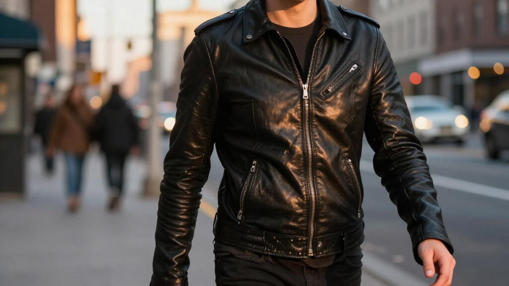 luxury leather jackets
