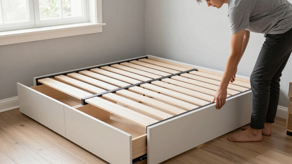 best storage bed frames for smaller fresh-start homes