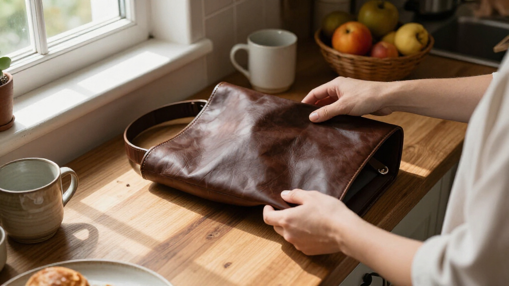 cozy leather tote bags