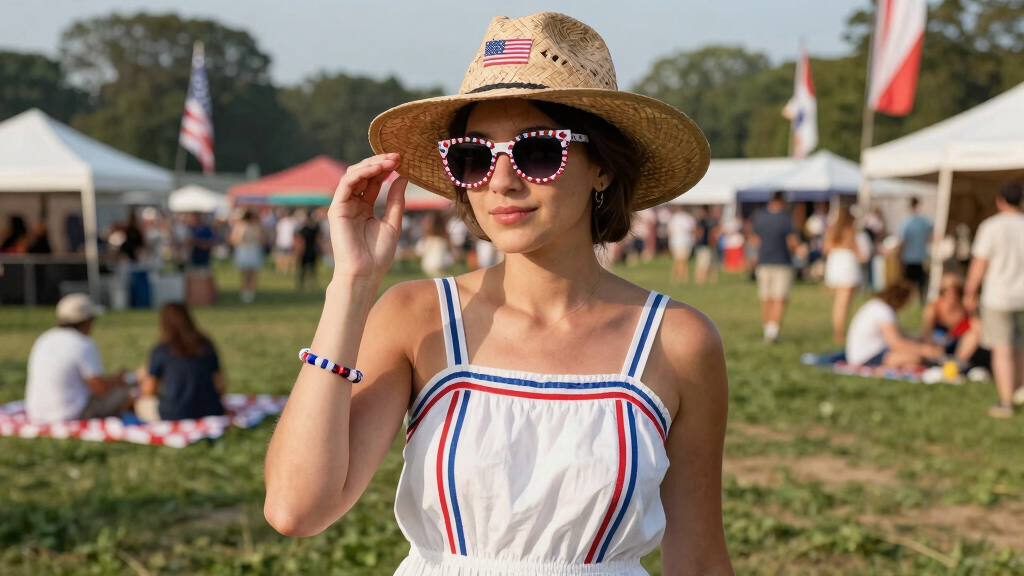 patriotic summer fashion accessories