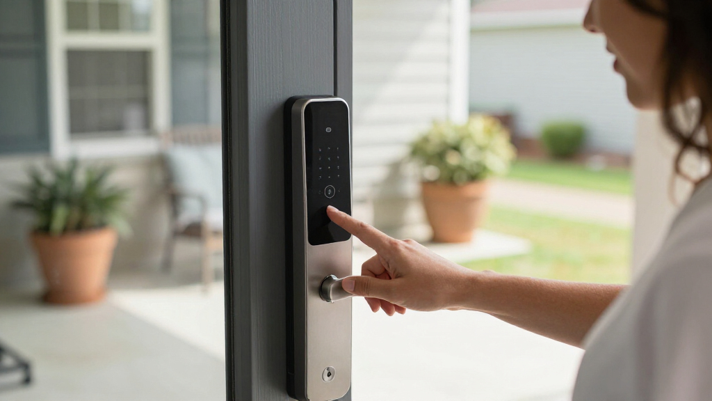 smart lock with fingerprint