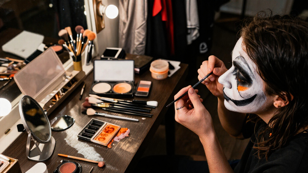 Halloween theatrical makeup kits