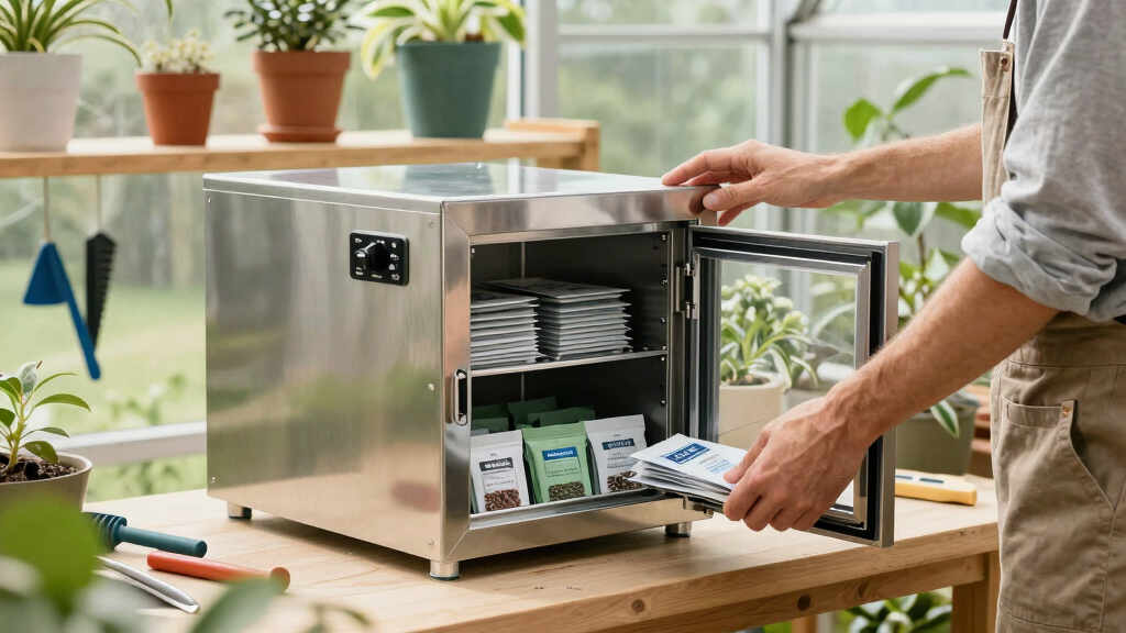 best climate controlled seed cabinet