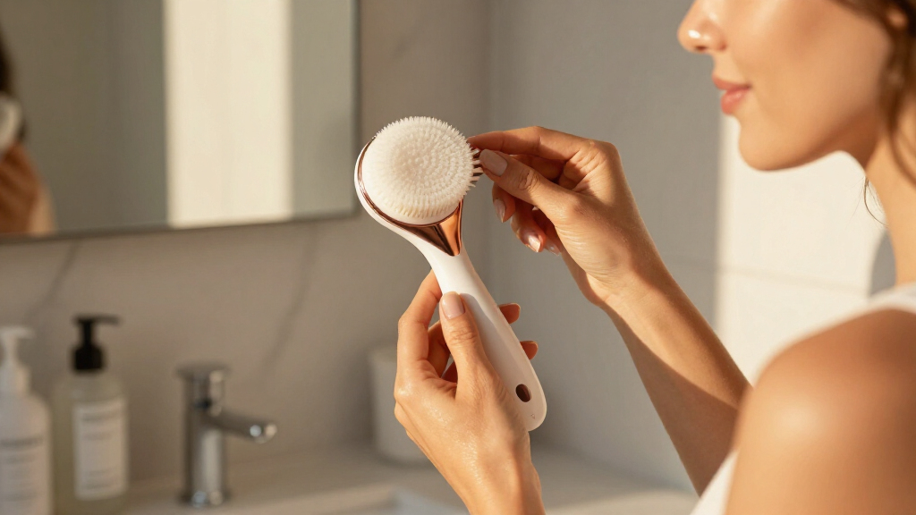luxury facial cleansing brushes