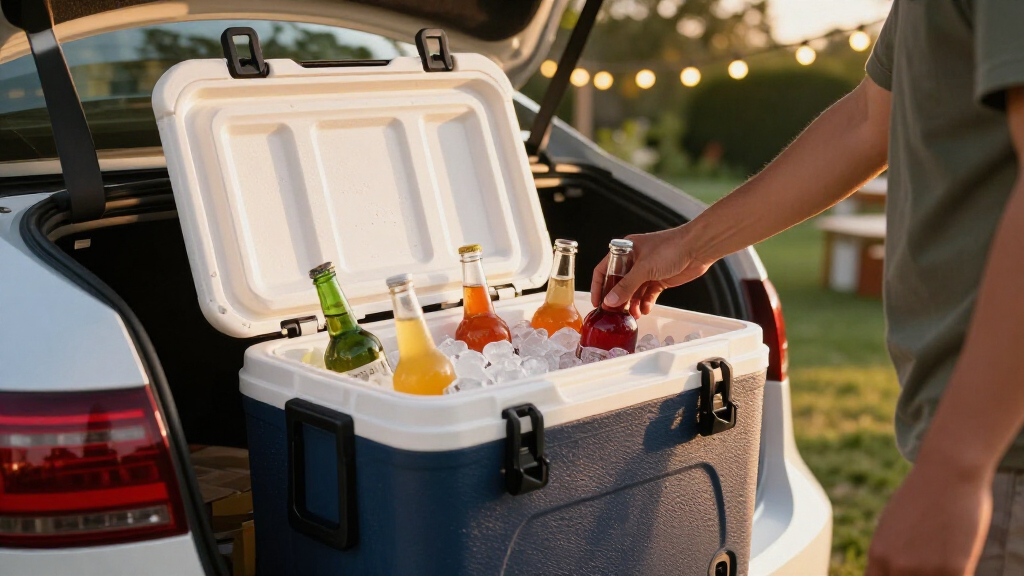 portable tailgate coolers