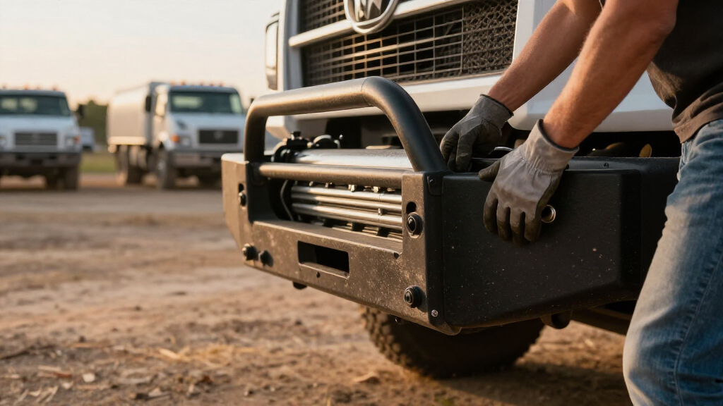 heavy duty winch bumpers for trucks
