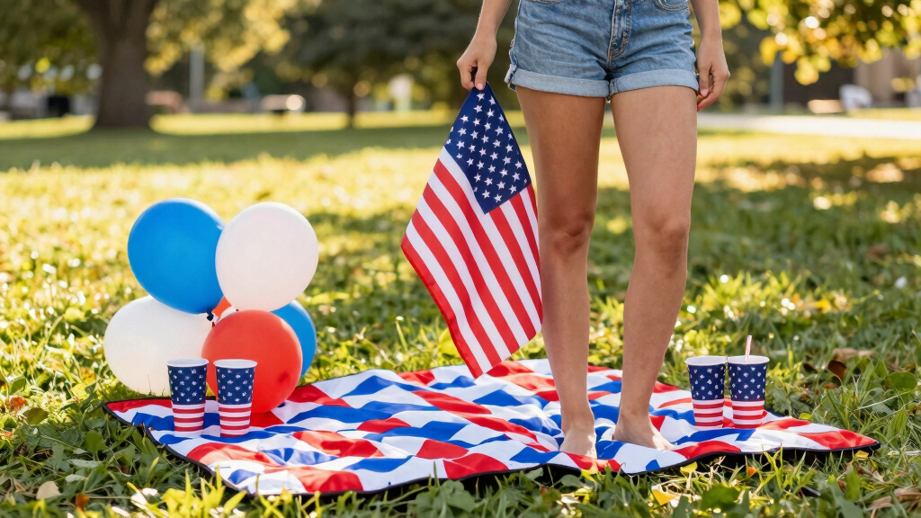 patriotic outdoor party gear