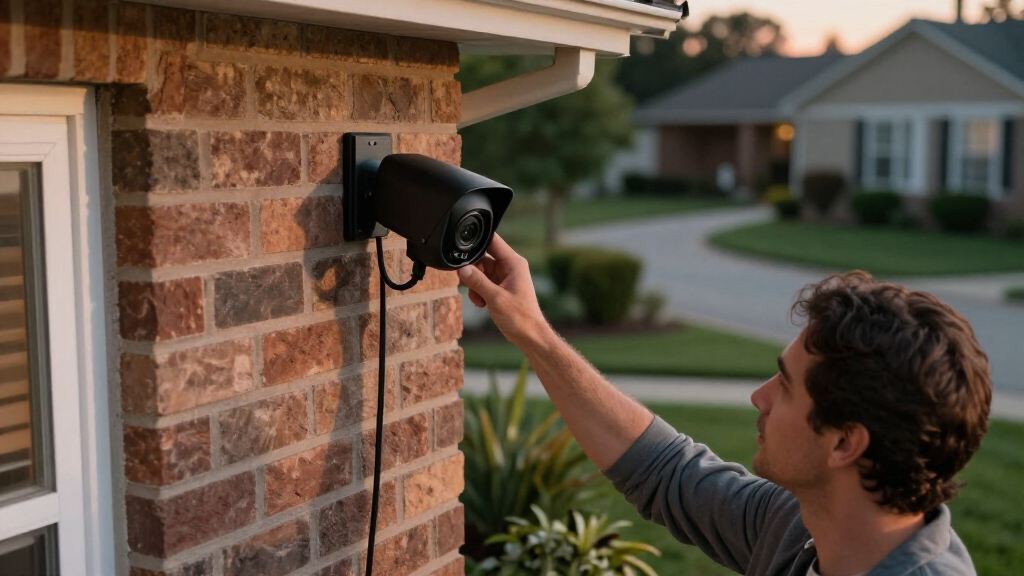 outdoor security cameras wired