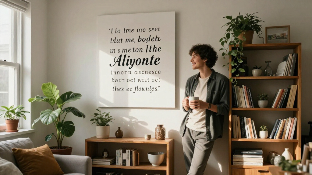 motivational quote wall art
