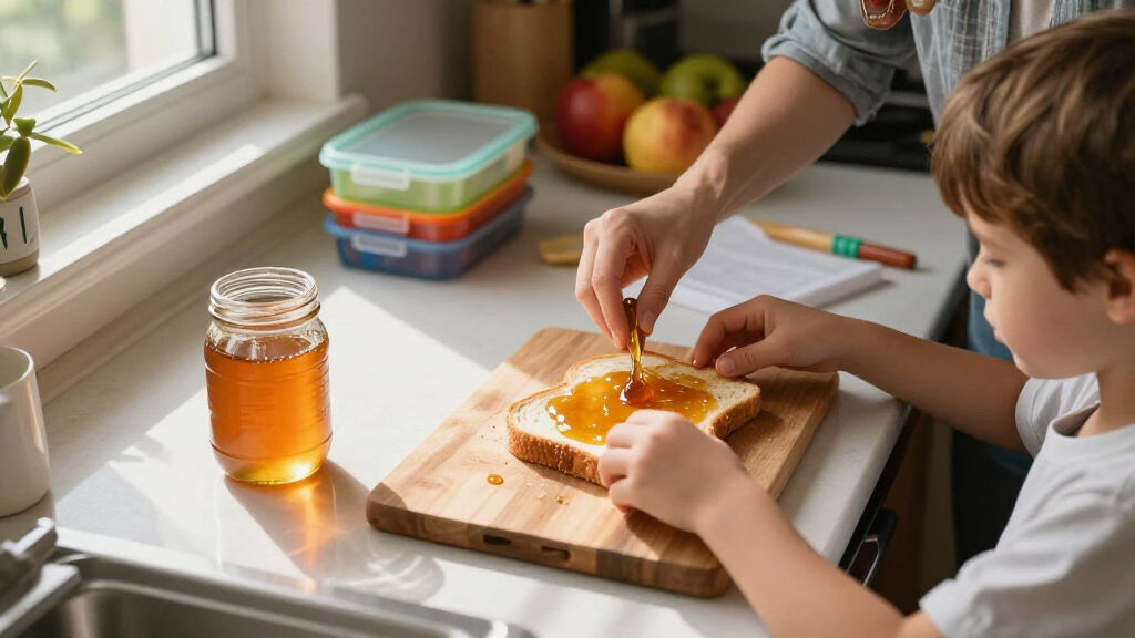 honey for school lunch ideas