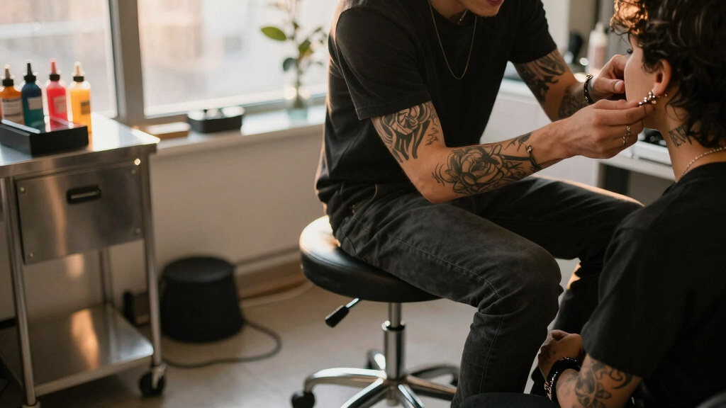 best rolling stool for piercing studios