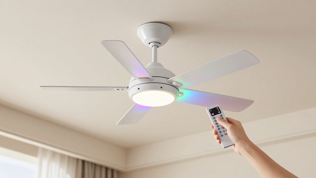 color changing led ceiling fans