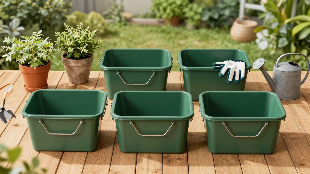 outdoor gardening storage bins