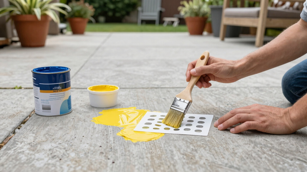 best patio paints and stencils