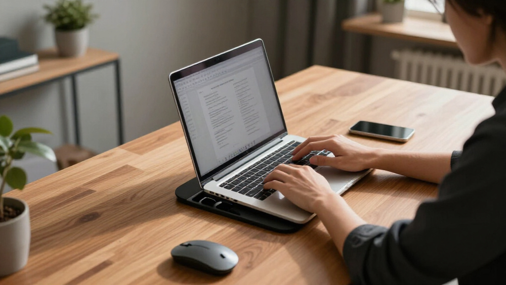 ergonomic laptop stands