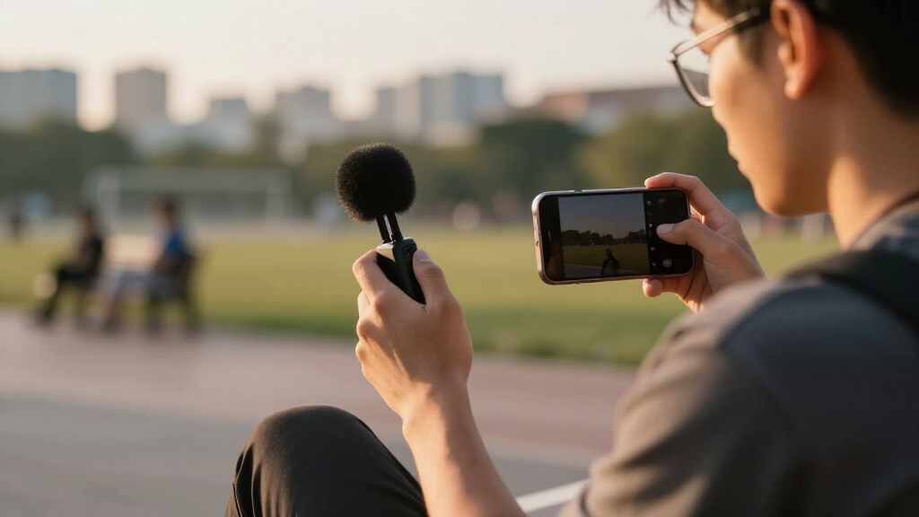 wireless microphones for mobile reporting