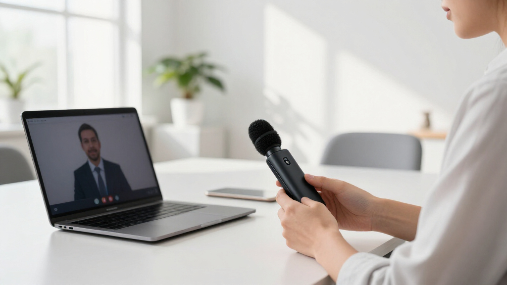 portable video conferencing microphones
